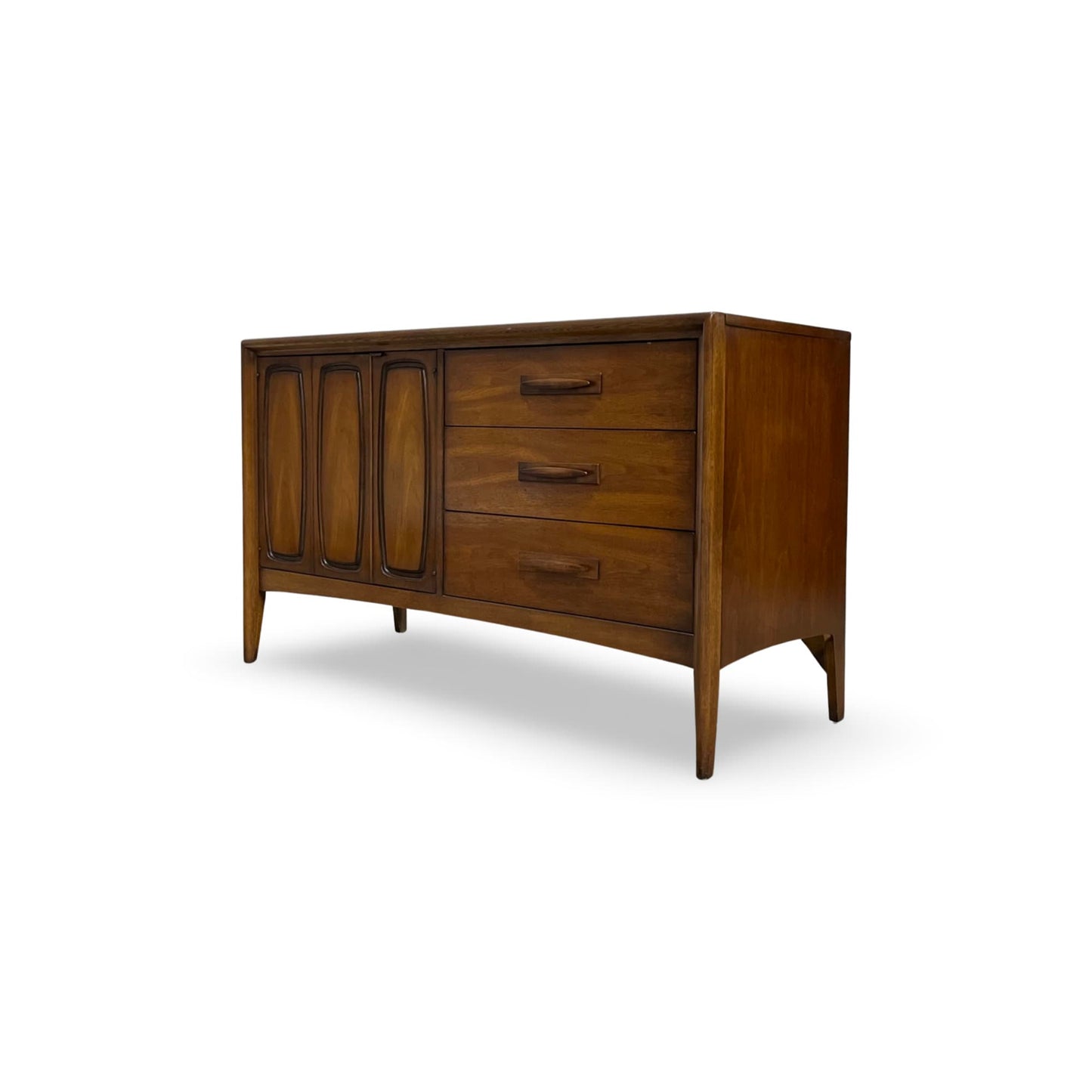 Broyhill Emphasis Mid Century Modern Sideboard Buffet - 1960s Vintage