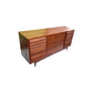 Robust Solid Walnut Louvered Front Detail - American of Martinsville Merton Gershun