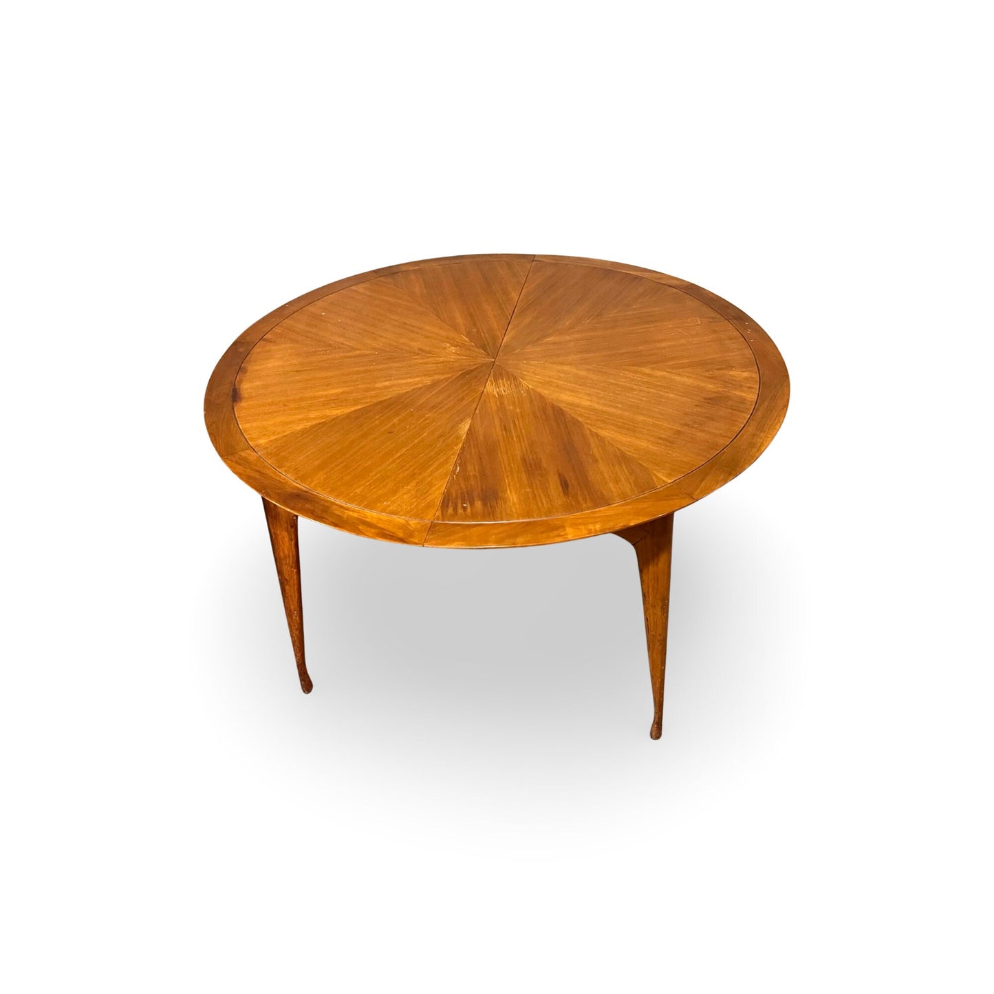 Versatile and artistic dining table, embodying minimalist 1960s design.