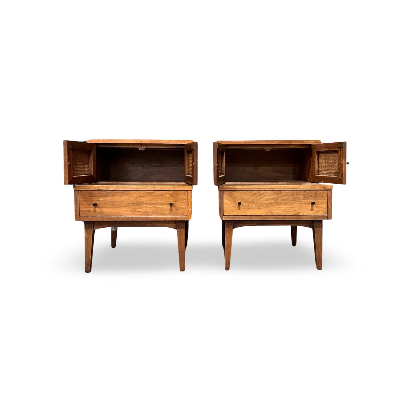 Timeless design nightstands, perfect for adding mid-century charm to bedrooms.
