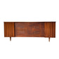 United Furniture style Mid Century Modern Quad 12 Drawer Lowboy Dresser c. 1960s