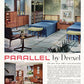Barney Flagg for Drexel Parallel Vintage Mid Century Lowboy Dresser Credenza c. 1960s